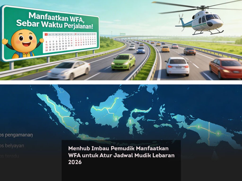 Menhub Imbau Pemudik Manfaatkan WFA untuk Atur Jadwal Mudik Lebaran 2026