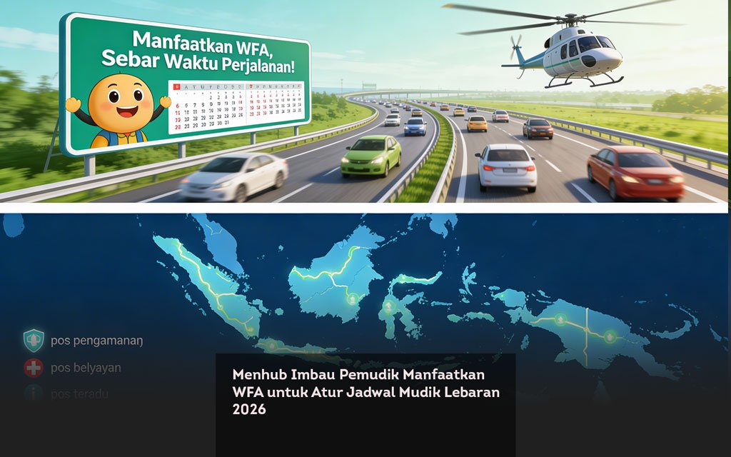 Menhub Imbau Pemudik Manfaatkan WFA untuk Atur Jadwal Mudik Lebaran 2026 locusonline featured image Mar 2026