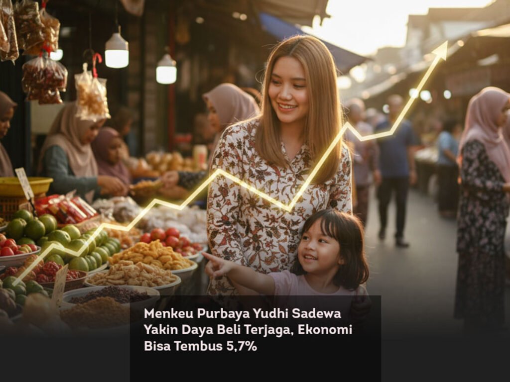 Menkeu Purbaya Yudhi Sadewa Yakin Daya Beli Terjaga, Ekonomi Bisa Tembus 5,7%