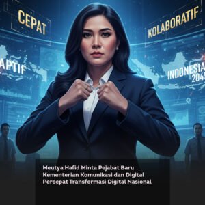Meutya Hafid Minta Pejabat Baru Kementerian Komunikasi dan Digital Percepat Transformasi Digital Nasional