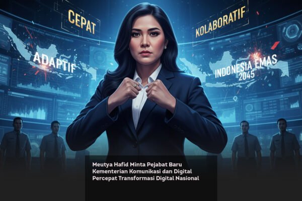 Meutya Hafid Minta Pejabat Baru Kementerian Komunikasi dan Digital Percepat Transformasi Digital Nasional locusonline featured image Mar 2026