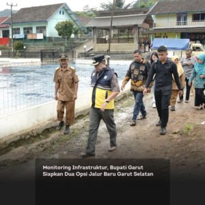 Monitoring Infrastruktur, Bupati Garut Siapkan Dua Opsi Jalur Baru Garut Selatan