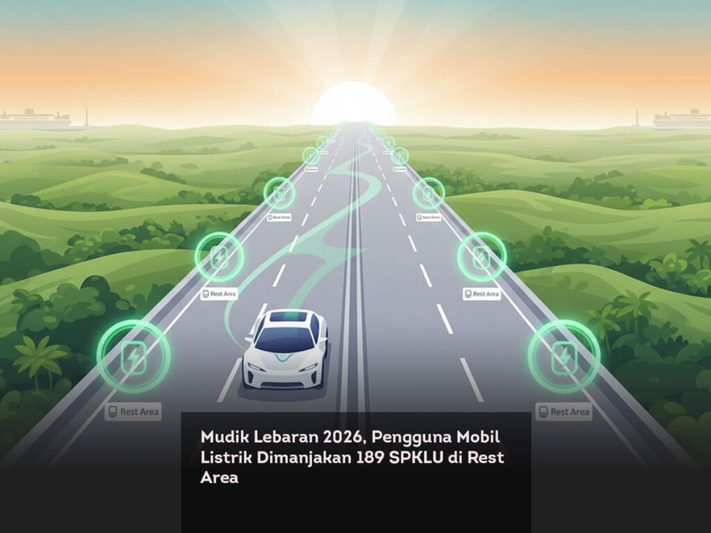 Mudik Lebaran 2026, Pengguna Mobil Listrik Dimanjakan 189 SPKLU di Rest Area