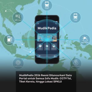 MudikPedia 2026 Resmi Diluncurkan! Satu Portal untuk Semua Info Mudik: CCTV Tol, Tiket Kereta, hingga Lokasi SPKLU
