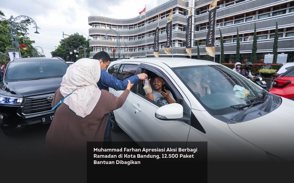 Muhammad Farhan Apresiasi Aksi Berbagi Ramadan di Kota Bandung, 12.500 Paket Bantuan Dibagikan locusonline featured image Mar 2026