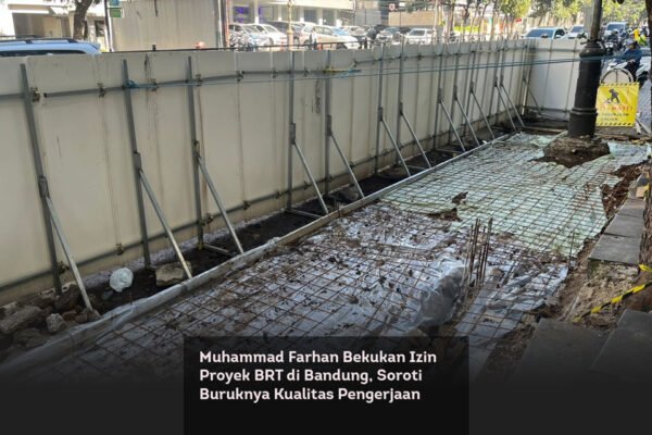 Muhammad Farhan Bekukan Izin Proyek BRT di Bandung, Soroti Buruknya Kualitas Pengerjaan locusonline featured image Mar 2026