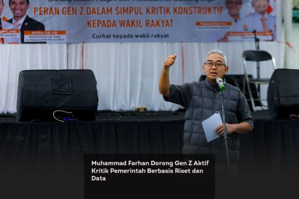 Muhammad Farhan Dorong Gen Z Aktif Kritik Pemerintah Berbasis Riset dan Data locusonline featured image Mar 2026
