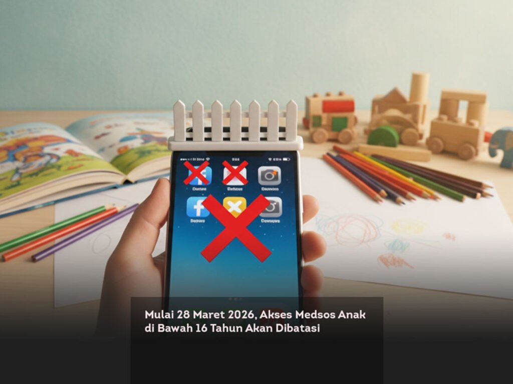 Mulai 28 Maret 2026, Akses Medsos Anak di Bawah 16 Tahun Akan Dibatasi