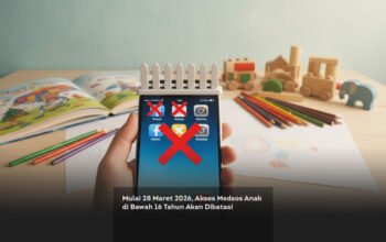 Mulai 28 Maret 2026, Akses Medsos Anak di Bawah 16 Tahun Akan Dibatasi