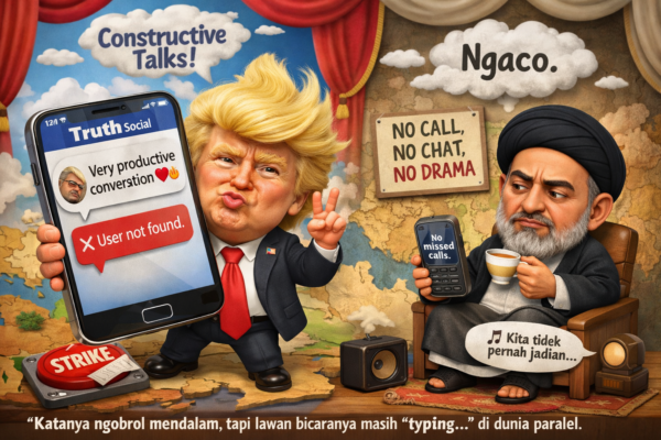 Ngobrol mendalam, tapi hampa