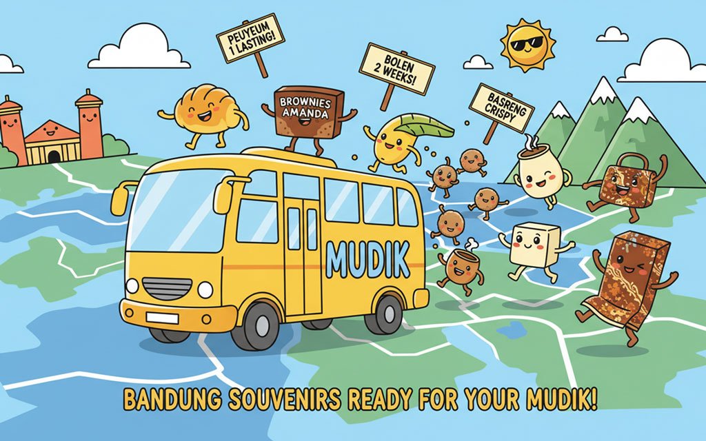 Oleh oleh Viral Kota Bandung