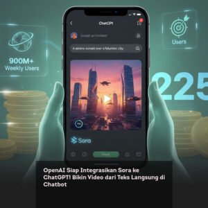 OpenAI Siap Integrasikan Sora ke ChatGPT! Bikin Video dari Teks Langsung di Chatbot