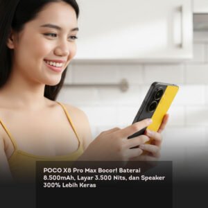 POCO X8 Pro Max Bocor! Baterai 8.500mAh, Layar 3.500 Nits, dan Speaker 300% Lebih Keras locusonline featured image Mar