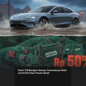 Pakar ITB Bongkar Bahaya Tersembunyi Mobil Listrik (EV) Saat Musim Banjir