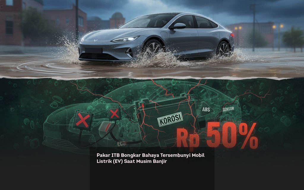 Pakar ITB Bongkar Bahaya Tersembunyi Mobil Listrik (EV) Saat Musim Banjir locusonline featured image Mar