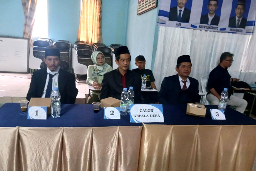 Para Calon Kepala Desa Lewobaru