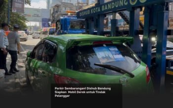 Parkir Sembarangan! Dishub Bandung Siapkan  Mobil Derek untuk Tindak Pelanggar