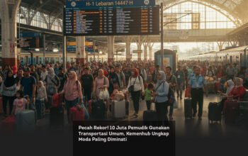 Pecah Rekor! 10 Juta Pemudik Gunakan Transportasi Umum, Kemenhub Ungkap Moda Paling Diminati locusonline featured image Mar 2026