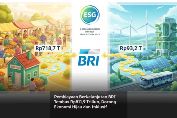 Pembiayaan Berkelanjutan BRI Tembus Rp811,9 Triliun, Dorong Ekonomi Hijau dan Inklusif locusonline featured image Mar 2026