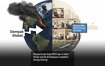 Pemerintah Kaji WFH dan 4 Hari Kerja untuk Antisipasi Lonjakan Harga Energi locusonline featured image Mar 2026