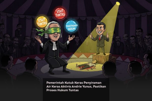 Pemerintah Kutuk Keras Penyiraman Air Keras Aktivis Andrie Yunus, Pastikan Proses Hukum Tuntas locusonline featured image Mar 2026