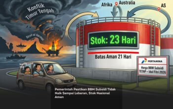 Pemerintah Pastikan BBM Subsidi Tidak Naik Sampai Lebaran, Stok Nasional Aman