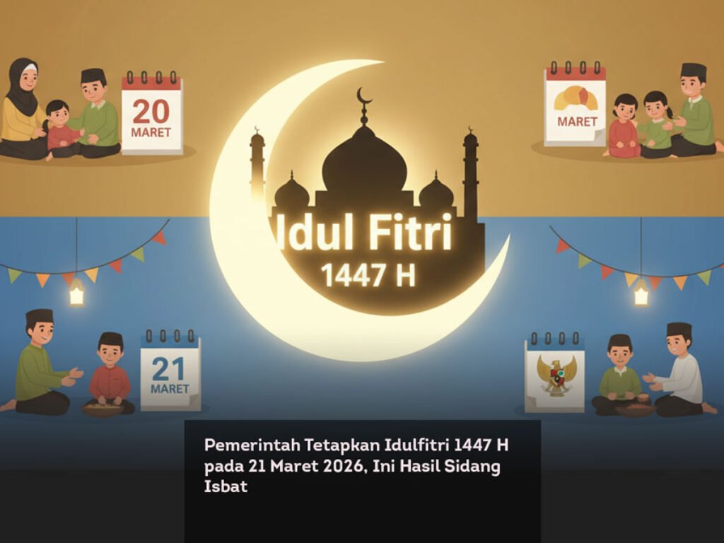 Pemerintah Tetapkan Idulfitri 1447 H pada 21 Maret 2026, Ini Hasil Sidang Isbat