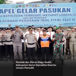 Pemkab dan Polres Siaga Mudik, Kabupaten Garut Diprediksi Diserbu Jutaan Pemudik