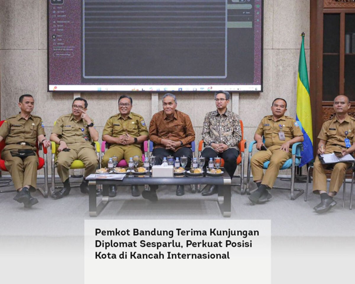 Pemkot Bandung Terima Kunjungan Diplomat Sesparlu, Perkuat Posisi Kota di Kancah Internasional
