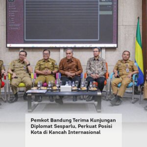 Pemkot Bandung Terima Kunjungan Diplomat Sesparlu, Perkuat Posisi Kota di Kancah Internasional