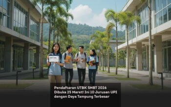 Pendaftaran UTBK SNBT 2026 Dibuka 25 Maret! Ini 10 Jurusan UPI dengan Daya Tampung Terbesar locusonline featured image Mar 2026