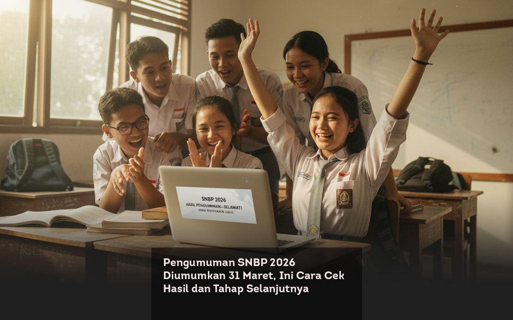 Pengumuman SNBP 2026 Diumumkan 31 Maret, Ini Cara Cek Hasil dan Tahap Selanjutnya locusonline featured image Mar 2026