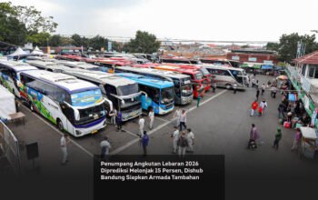 Penumpang Angkutan Lebaran 2026 Diprediksi Melonjak 15 Persen, Dishub Bandung Siapkan Armada Tambahan