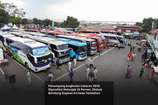 Penumpang Angkutan Lebaran 2026 Diprediksi Melonjak 15 Persen, Dishub Bandung Siapkan Armada Tambahan locusonline featured image Mar 2026