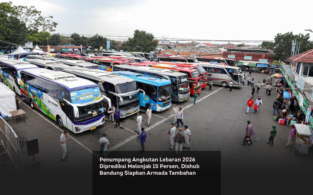 Penumpang Angkutan Lebaran 2026 Diprediksi Melonjak 15 Persen, Dishub Bandung Siapkan Armada Tambahan locusonline featured image Mar 2026