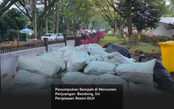 Penumpukan Sampah di Monumen Perjuangan Bandung, Ini Penjelasan Resmi DLH locusonline featured image Mar 2026