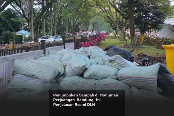 Penumpukan Sampah di Monumen Perjuangan Bandung, Ini Penjelasan Resmi DLH locusonline featured image Mar 2026