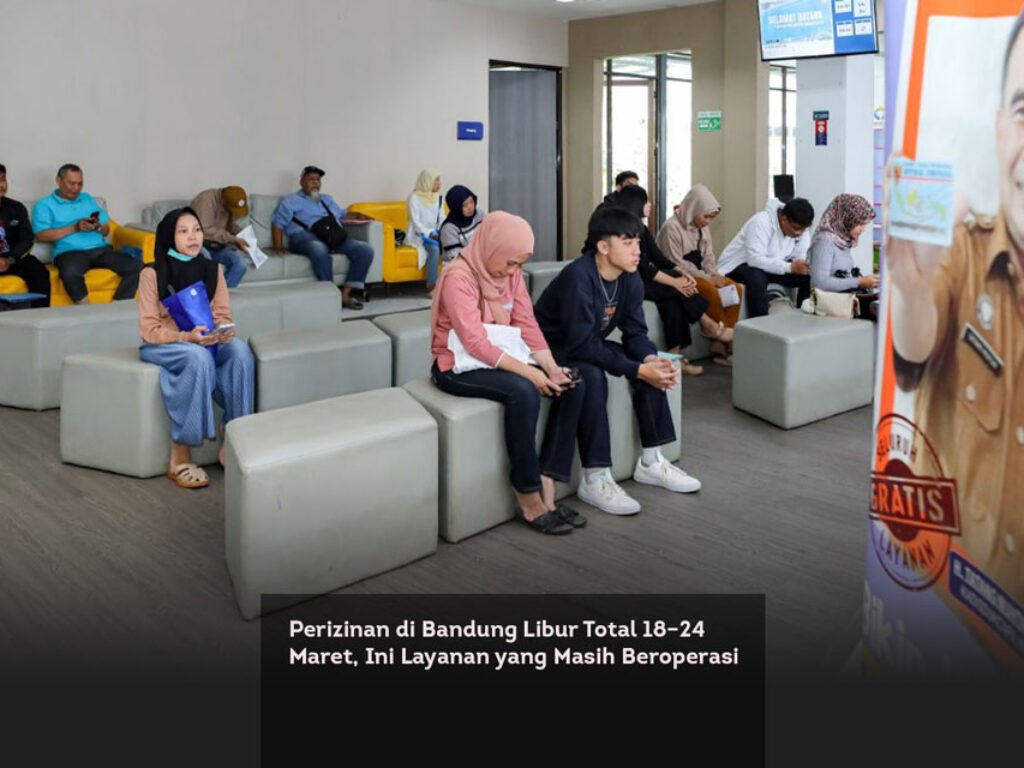 Perizinan di Bandung Libur Total 18–24 Maret, Ini Layanan yang Masih Beroperasi