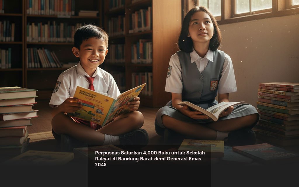 Perpusnas Salurkan 4.000 Buku untuk Sekolah Rakyat di Bandung Barat demi Generasi Emas 2045 locusonline featured image Mar