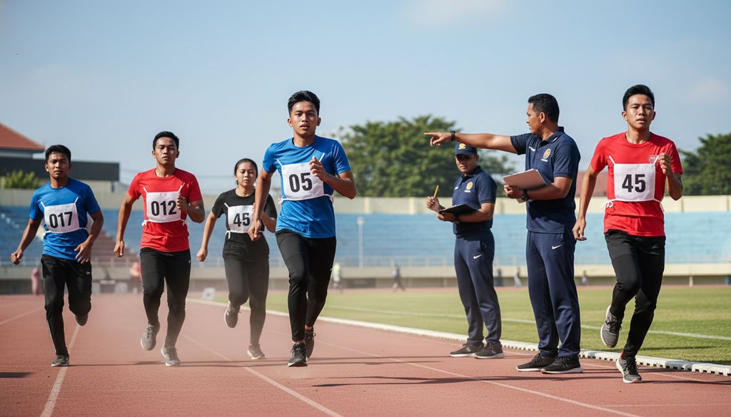 Persiapan fisik untuk menjadi anggota Polri