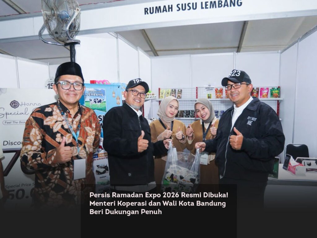 Persis Ramadan Expo 2026 Resmi Dibuka! Menteri Koperasi dan Wali Kota Bandung Beri Dukungan Penuh