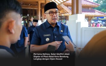 Pertama Kalinya, Salat Idulfitri Akan Digelar di Plaza Balai Kota Bandung, Lengkap dengan Open House! locusonline featured image Mar 2026