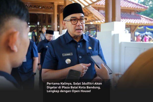 Pertama Kalinya, Salat Idulfitri Akan Digelar di Plaza Balai Kota Bandung, Lengkap dengan Open House! locusonline featured image Mar 2026