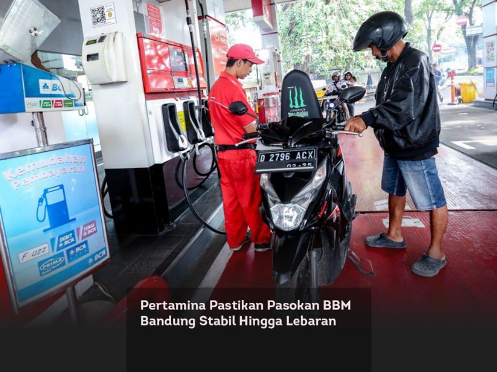 Pertamina Pastikan Pasokan BBM Bandung Stabil Hingga Lebaran