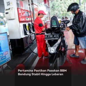 Pertamina Pastikan Pasokan BBM Bandung Stabil Hingga Lebaran