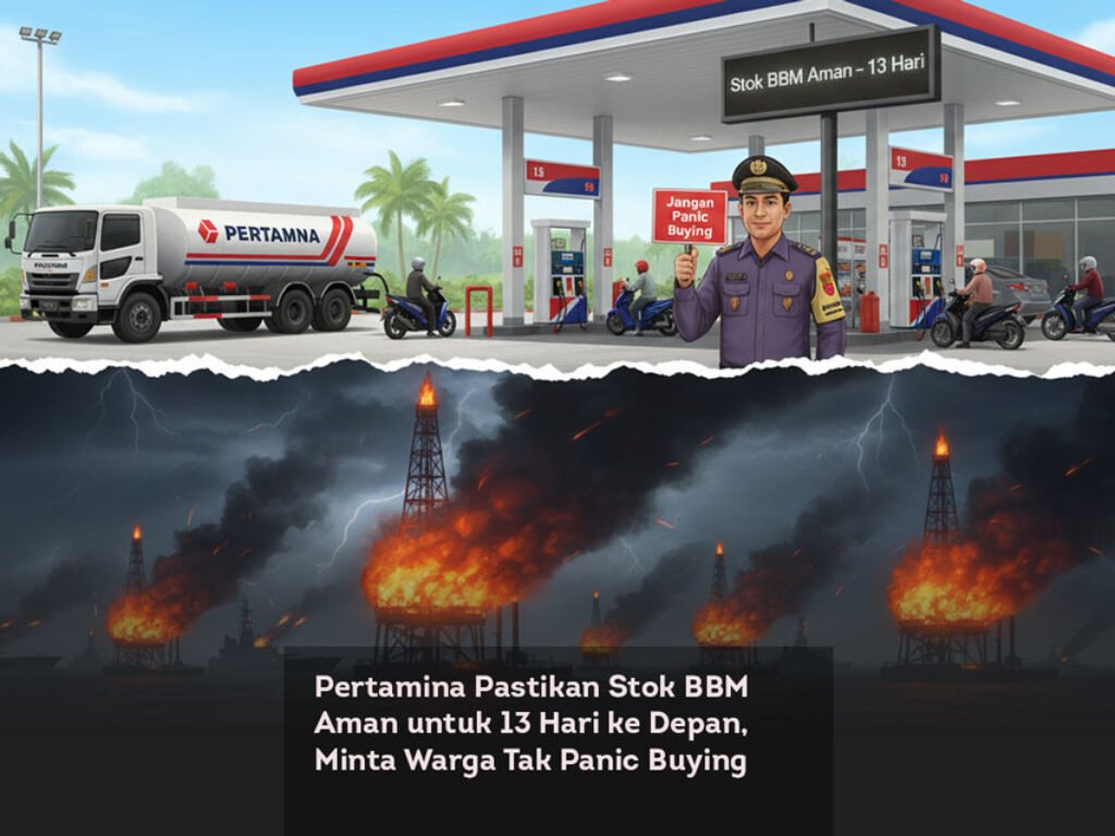 Pertamina Pastikan Stok BBM Aman untuk 13 Hari ke Depan, Minta Warga Tak Panic Buying