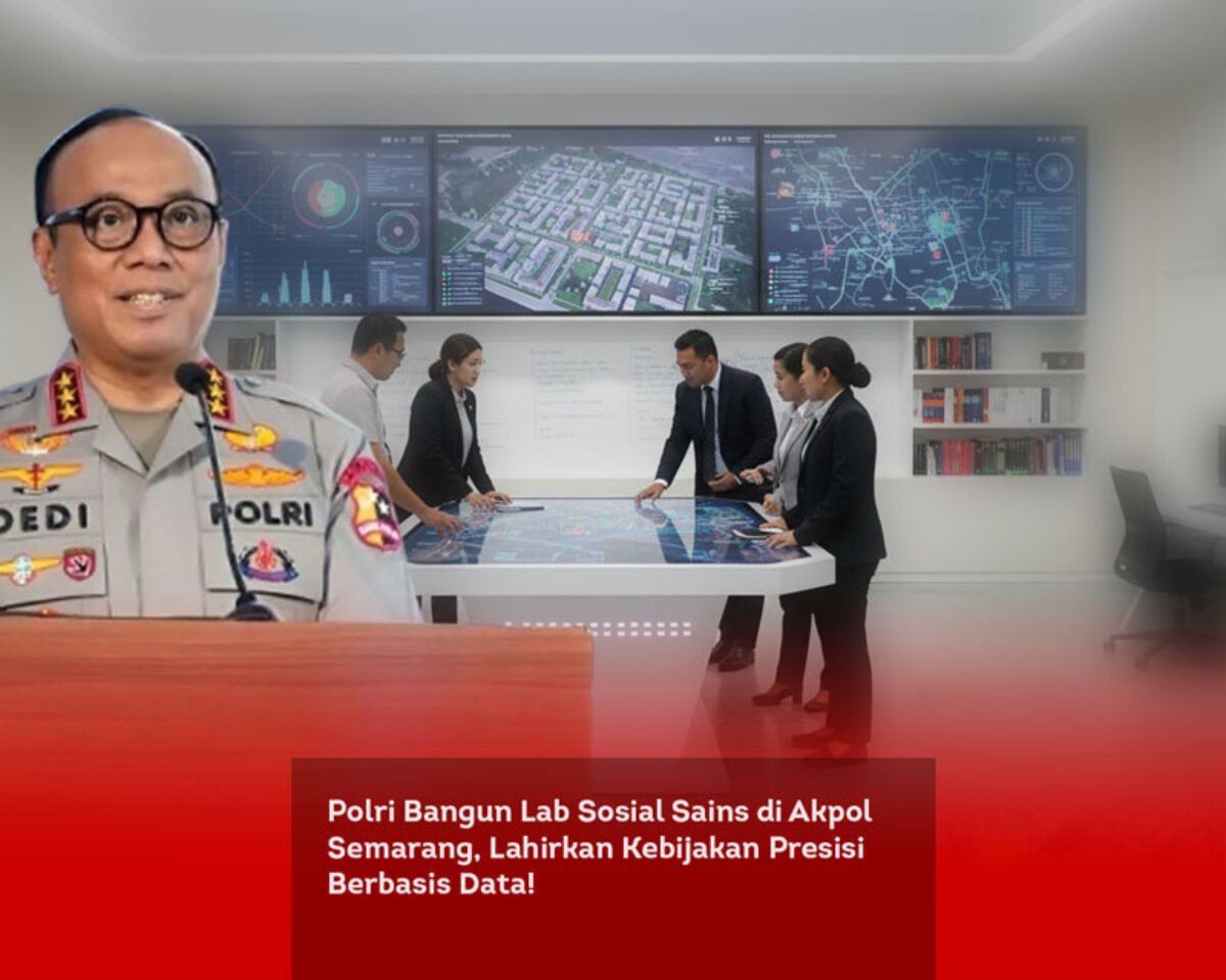 Polri Bangun Lab Sosial Sains di Akpol Semarang, Lahirkan Kebijakan Presisi Berbasis Data!