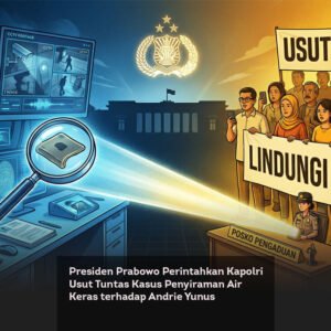 Presiden Prabowo Perintahkan Kapolri Usut Tuntas Kasus Penyiraman Air Keras terhadap Andrie Yunus