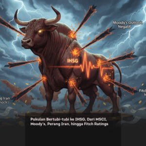 Pukulan Bertubi-tubi ke IHSG, Dari MSCI, Moody’s, Perang Iran, hingga Fitch Ratings