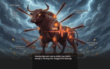 Pukulan Bertubi-tubi ke IHSG, Dari MSCI, Moody’s, Perang Iran, hingga Fitch Ratings
